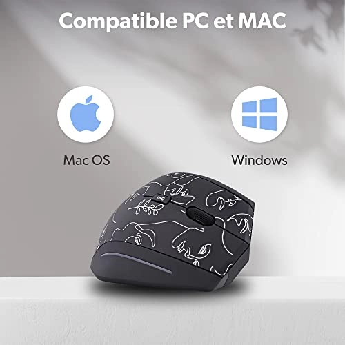 Mariko Ergonomic Vertical Mouse - Wireless