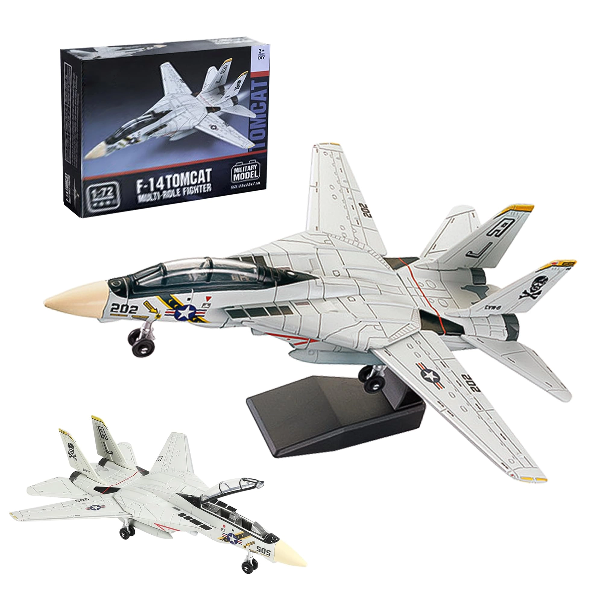 Wurun-001-0G F-14 Tomcat Model Kit (WR7452-00K) - 1:72