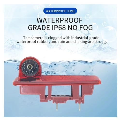 Tailgate Handle Backup Reverse Camera - Night vision RCA 1920*1080