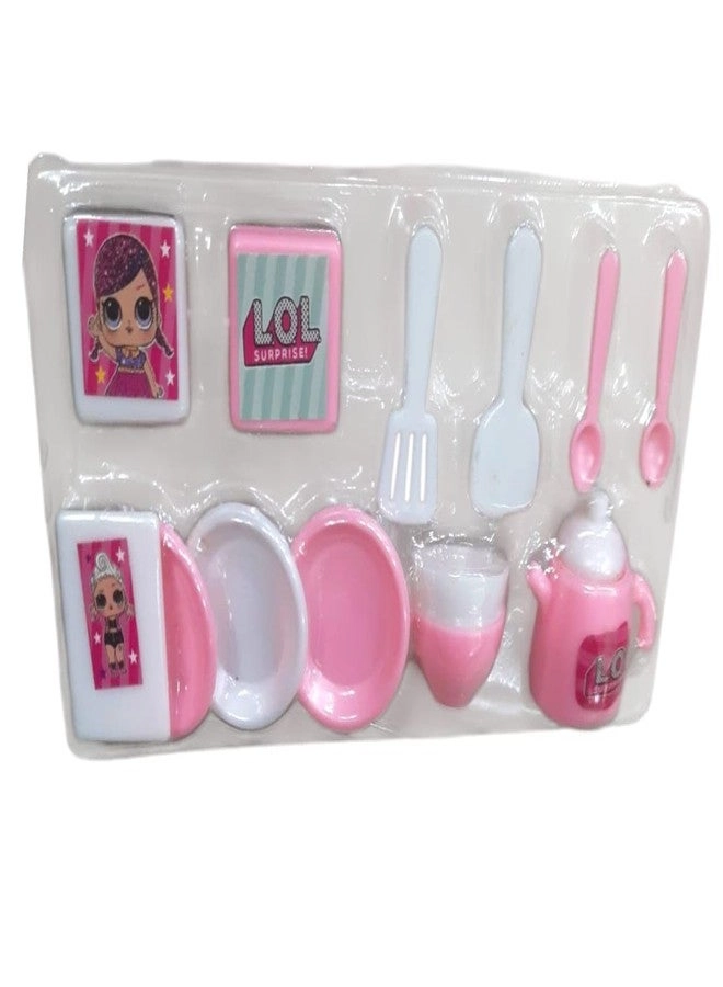 Kitchen Doll Playset Set