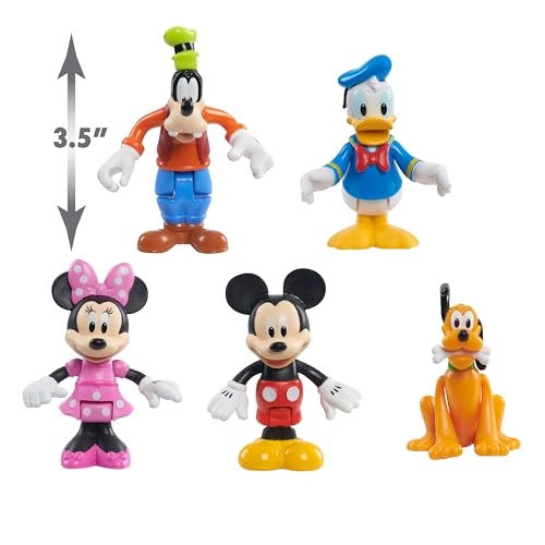 Mickey Mouse Funhouse Collectible Friends Figure Set (JPL38769) 5 pcs