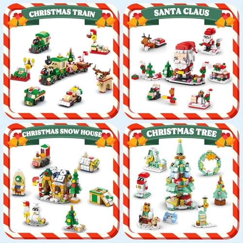 Christmas Building Blocks - 24pcs