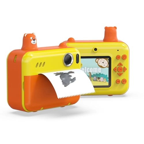 Instant Film Camera - 8MP 1080P 2.4in