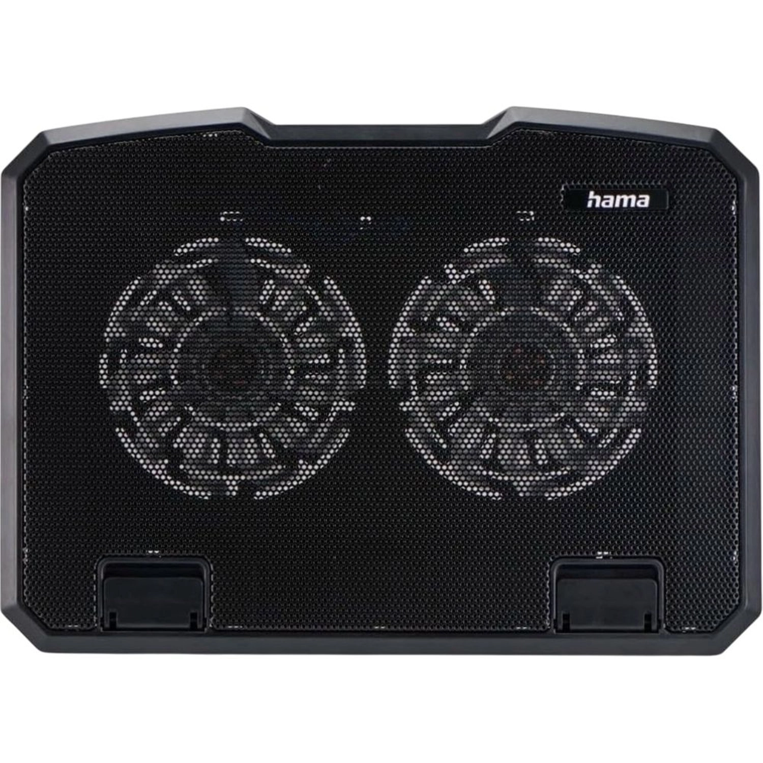Hama Black Metal Laptop Cooler - 2 Fans 15.6 Inch