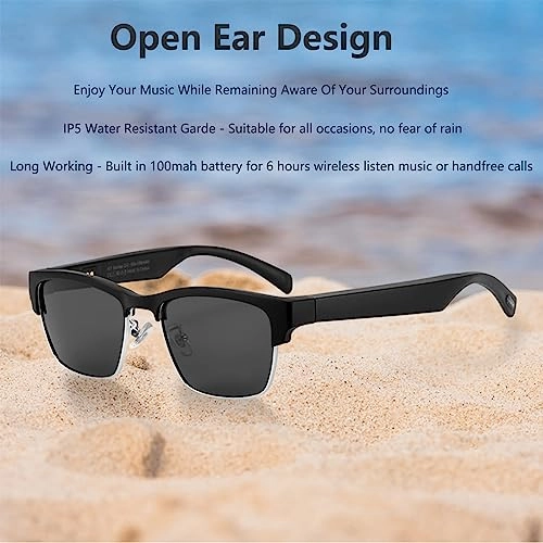 Smart Glasses - Bluetooth 5.4 IP5 Blue Light Blocking