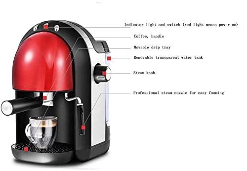 Fully Automatic Coffee Machine - 600 Milliliters Programmable