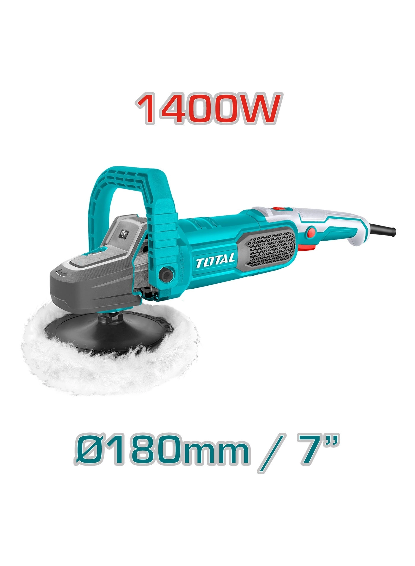 Electric Car Polisher - 1400 W 180 mm