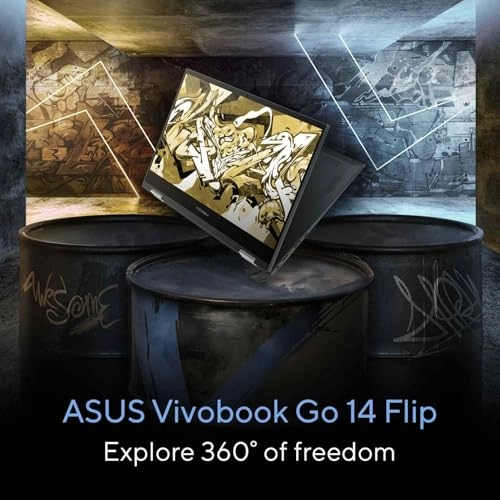 Vivobook GO Flip TP1400KA-BZ056WS - 14'' Celeron N4050 4GB DDR4 128GB eMMC