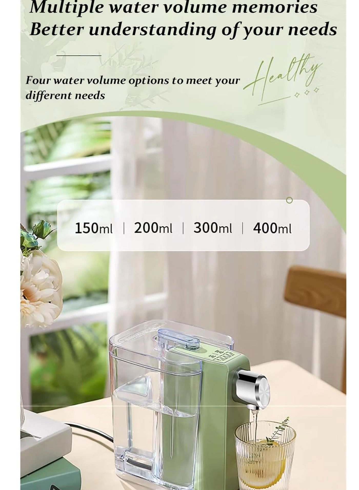 Instant Hot Water Dispenser - 4 Temperatures Quick Heating