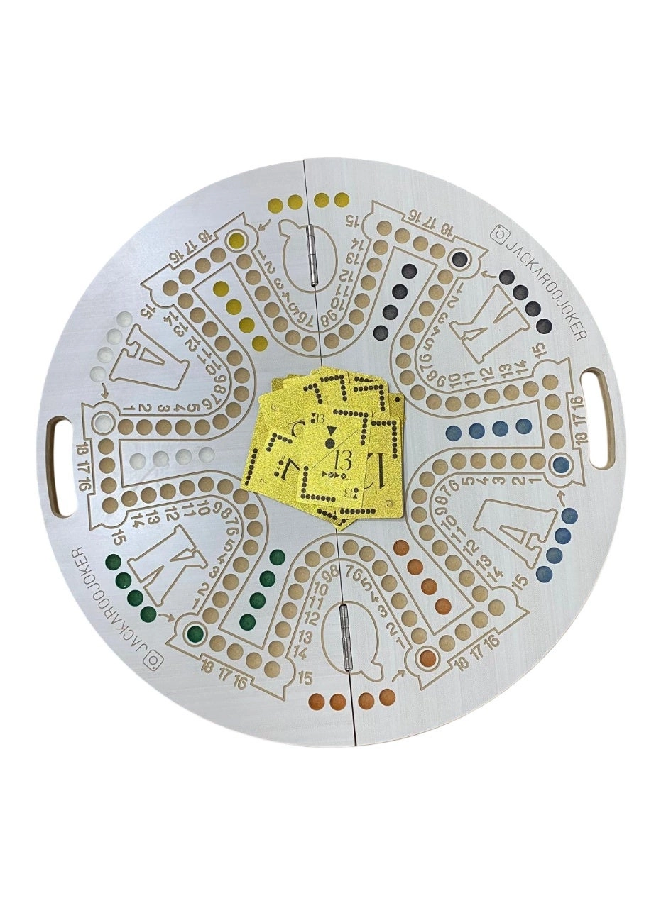 Double-Sided Foldable Board Game - 51 cm Premium Set