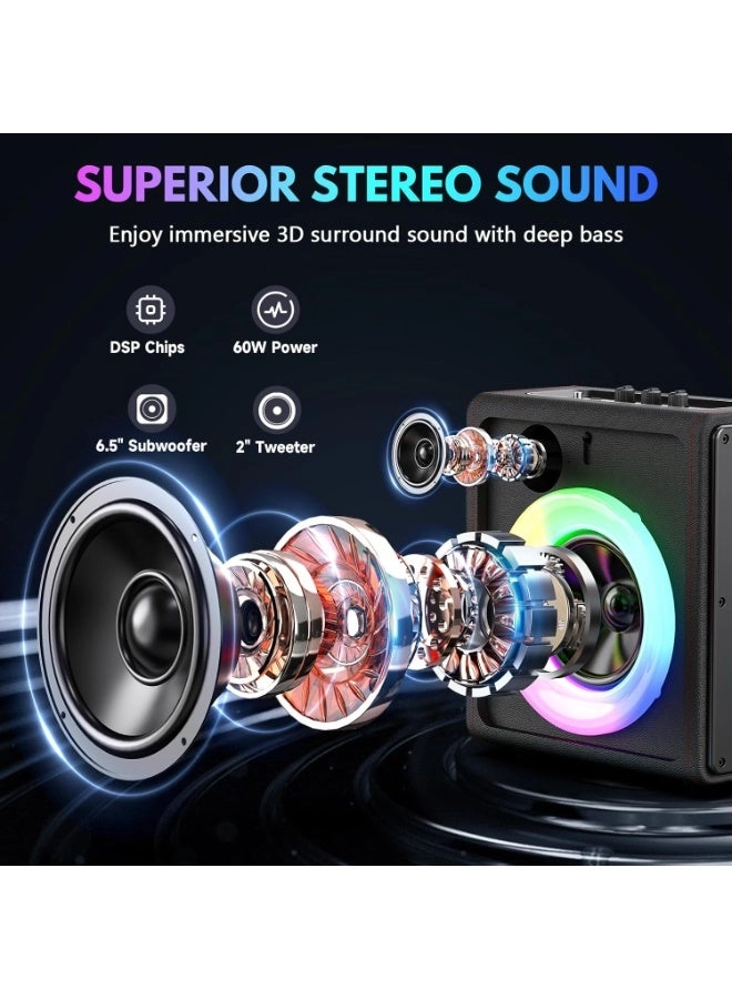 Karaoke machine - 2 wireless microphone