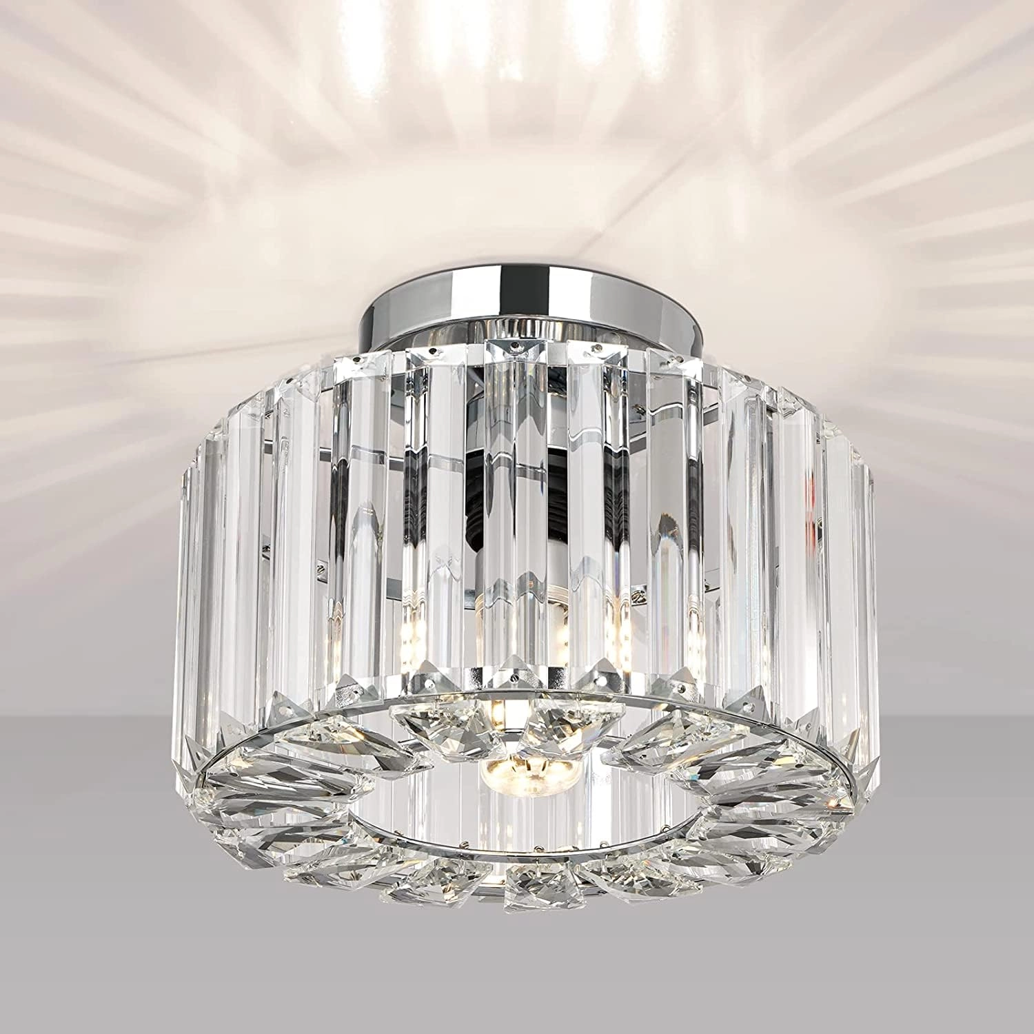 Crystal Ceiling Light