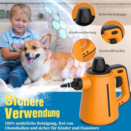 Steam Cleaner - 3.5 Bar 380 Milliliters