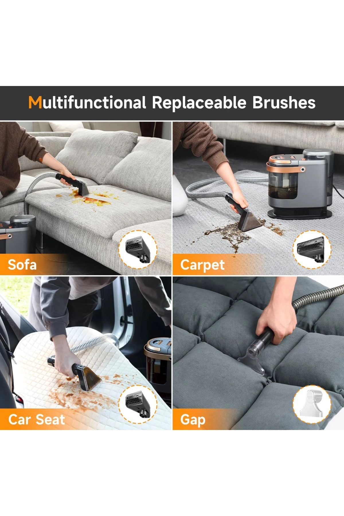 Portable Carpet Cleaner - Wet-Dry