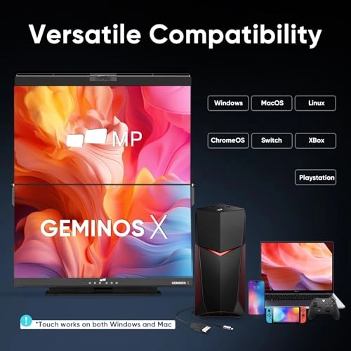 Geminos - 116-1001P02 24 Inches 2560x1440