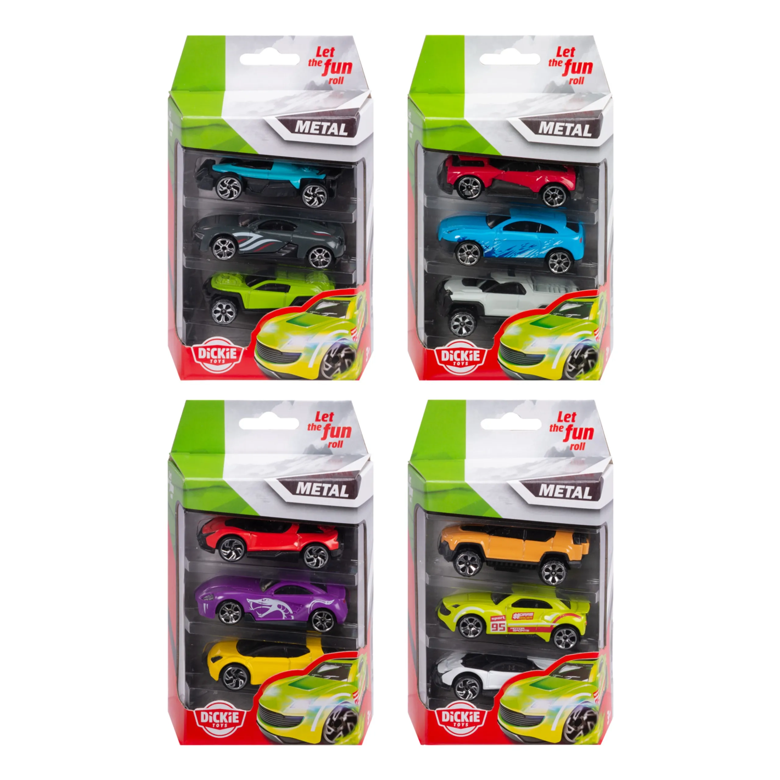Die Cast vehicles - 3 pcs