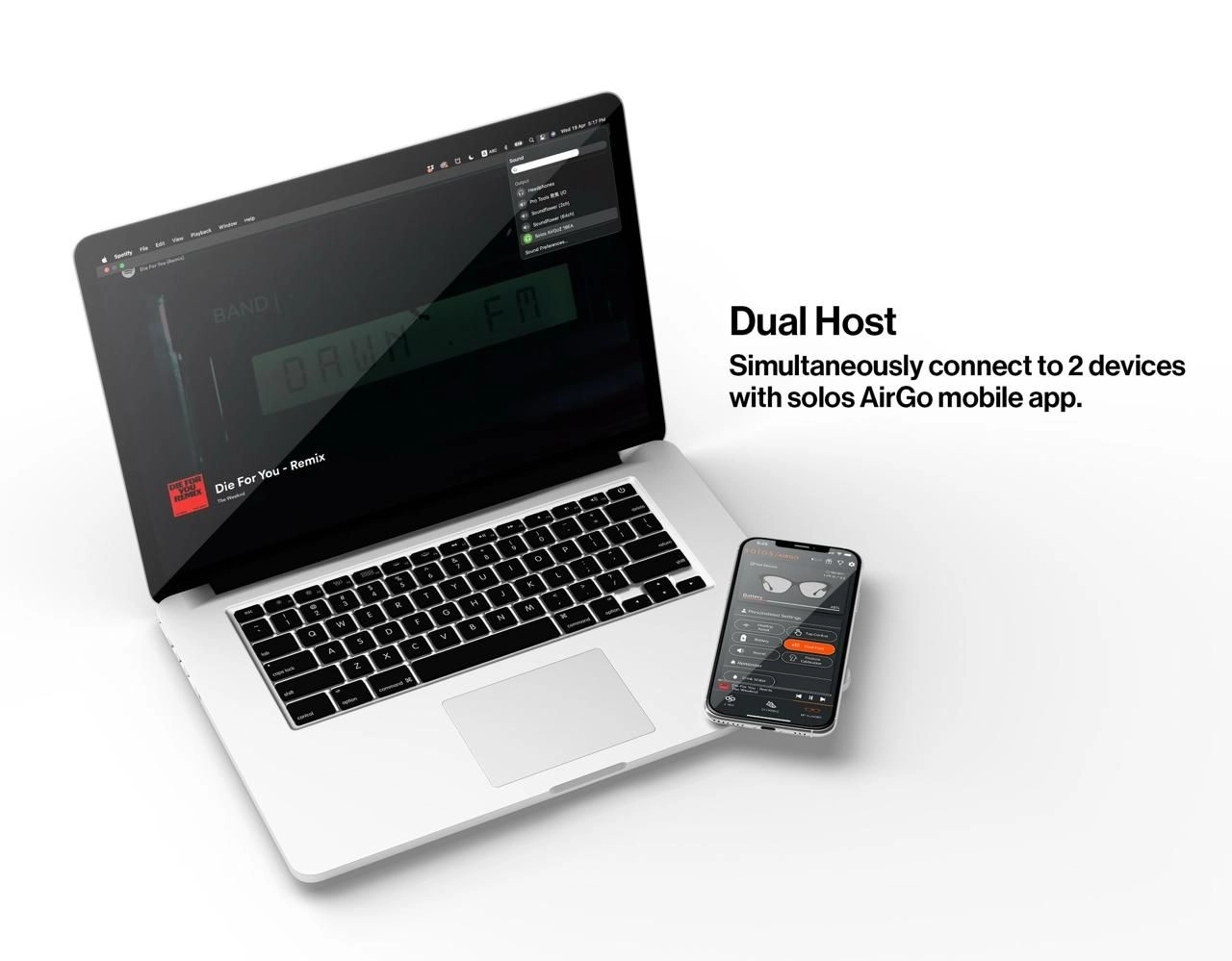 Helium 1-1 RRD - Shiny Black Mirror Orange Red