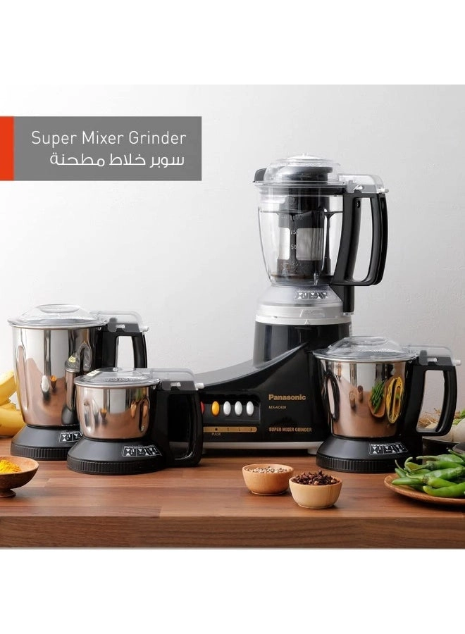 Mixer Blender - 4 Jar Stainless Steel
