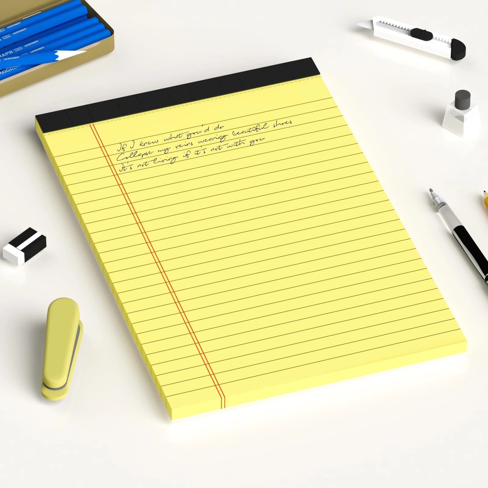 Note Pad 5x8 - Lined 30 Sheets