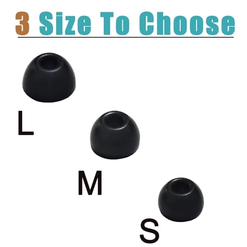 Ear Tips for Beats Studio Buds+, Beats Studio Buds, Beats Fit Pro - Replacement 6 Pairs