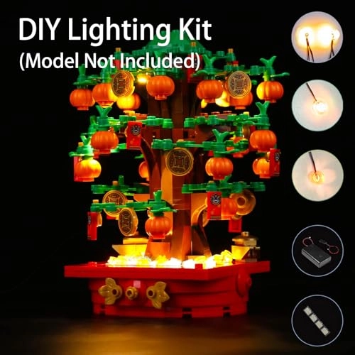 LED Lighting Kit for LEGO 40648 Money Tree