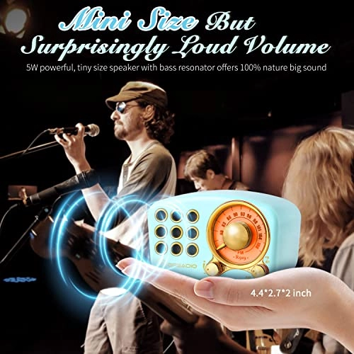 GR919B - Retro Bluetooth 5.0 Blue