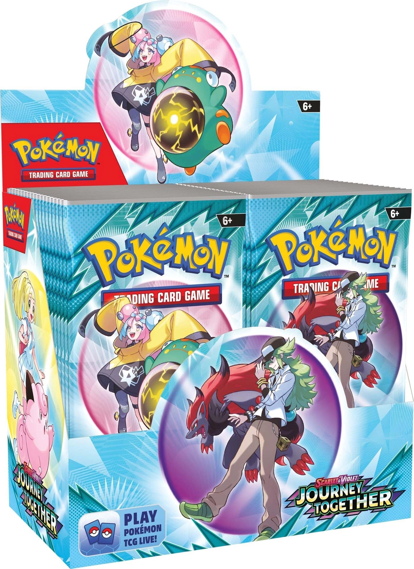 Pokémon Scarlet & Violet—Journey Together Enhanced Booster Display Box - 36pcs