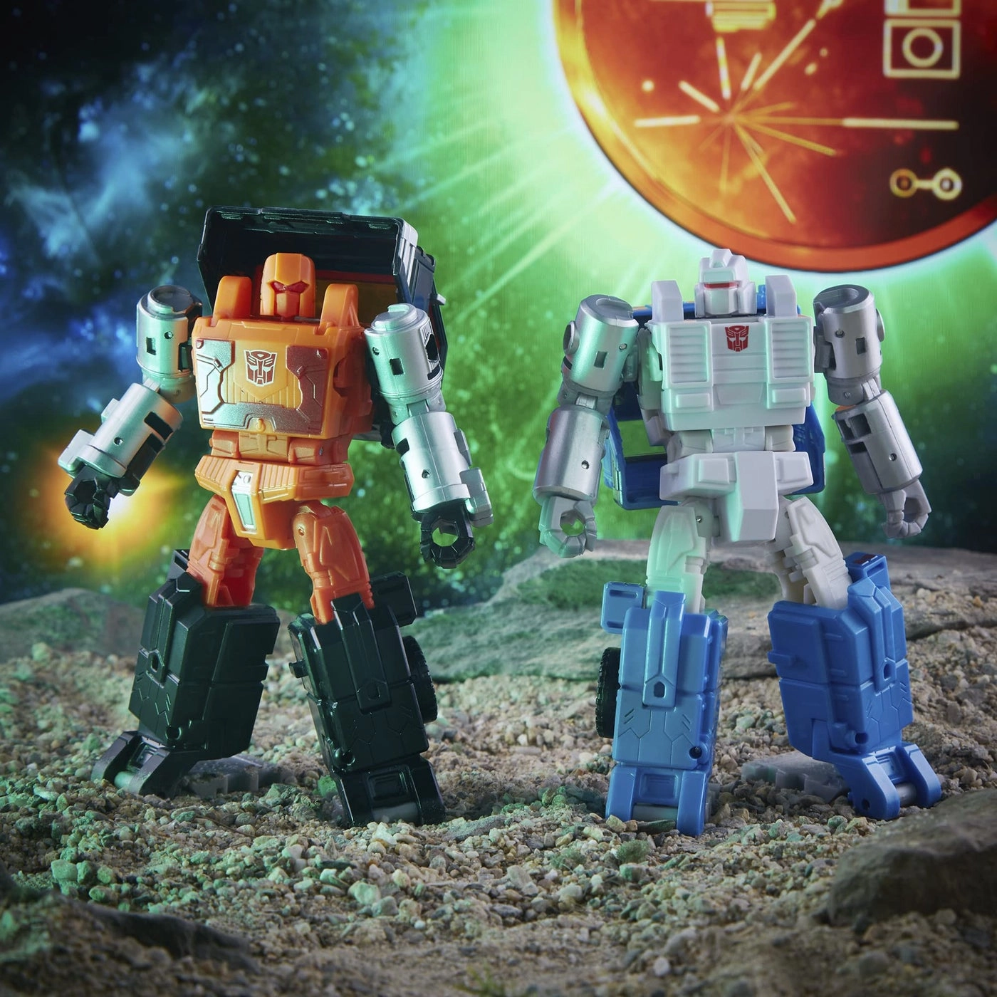 Autobot Road Ranger + Autobot Puffer