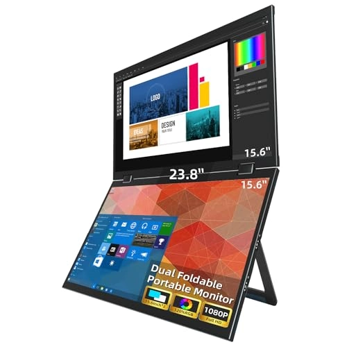 Triple Screen Portable Monitor - TS0417-B700ML-M934 15.6" 1080P FHD