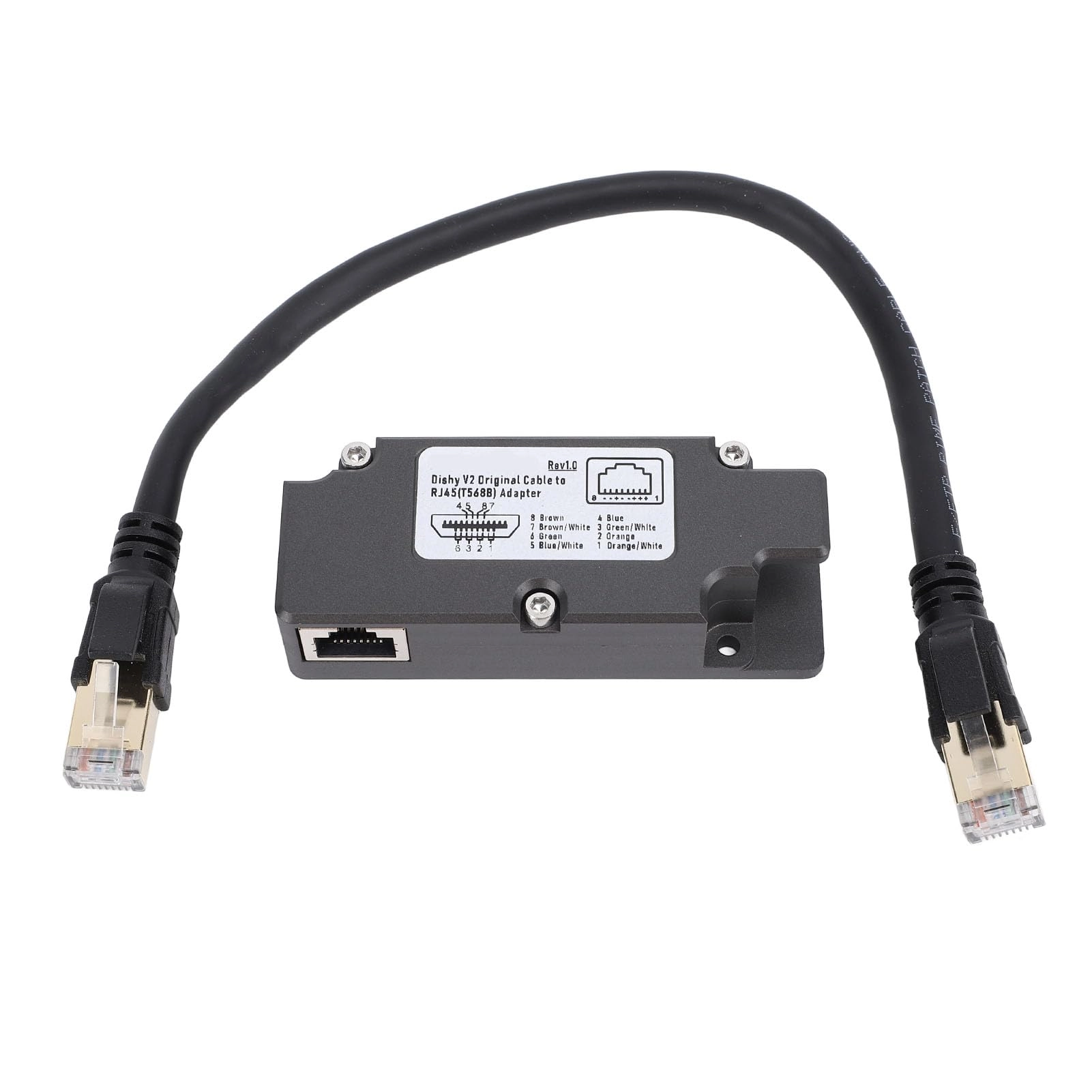 Starrypxl Dishy V2 to RJ45 Adapter