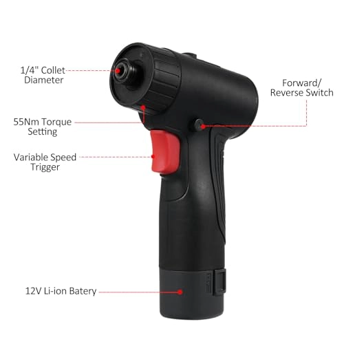12V Brushless Screwdriver - 1.5Ah
