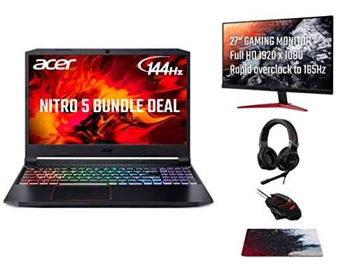 Nitro 5 NH.Q7QEM.003 - 15.6'' i7-10750H 16GB DDR4 1TB SSD + KG272 - 27''