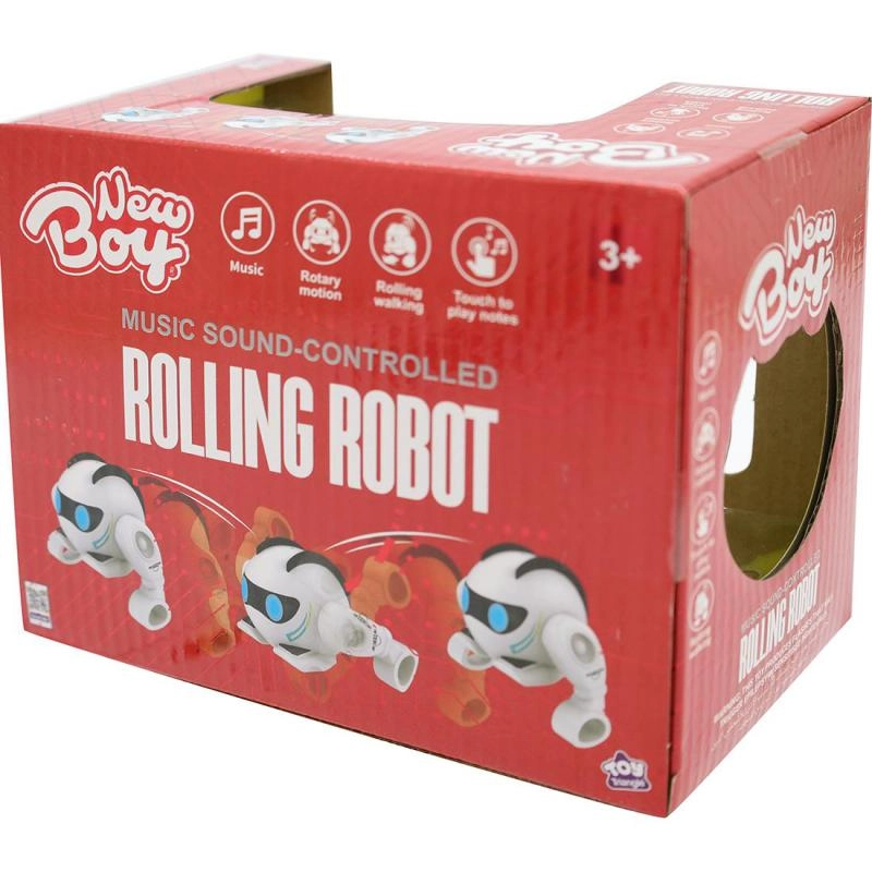 Rolling Head - White/Black AAA 3 Years and Above