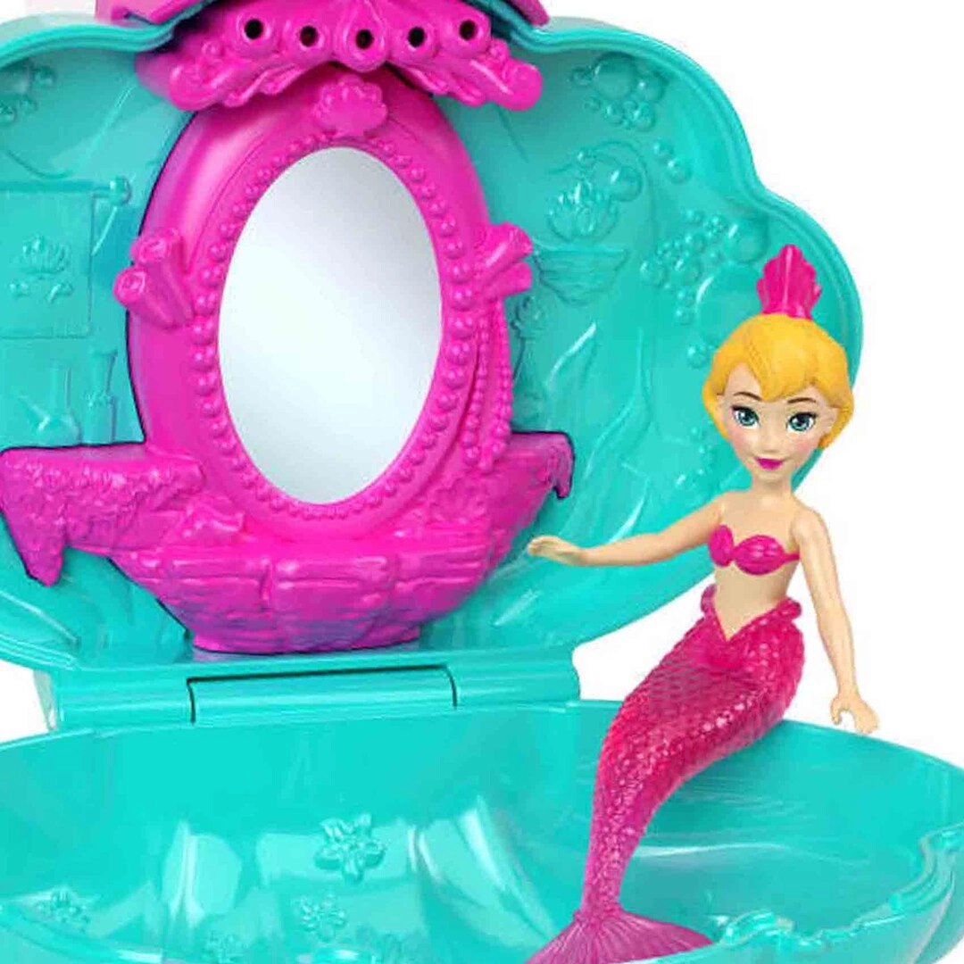 Ariel Bath Time Doll - water-safe rooted red hair