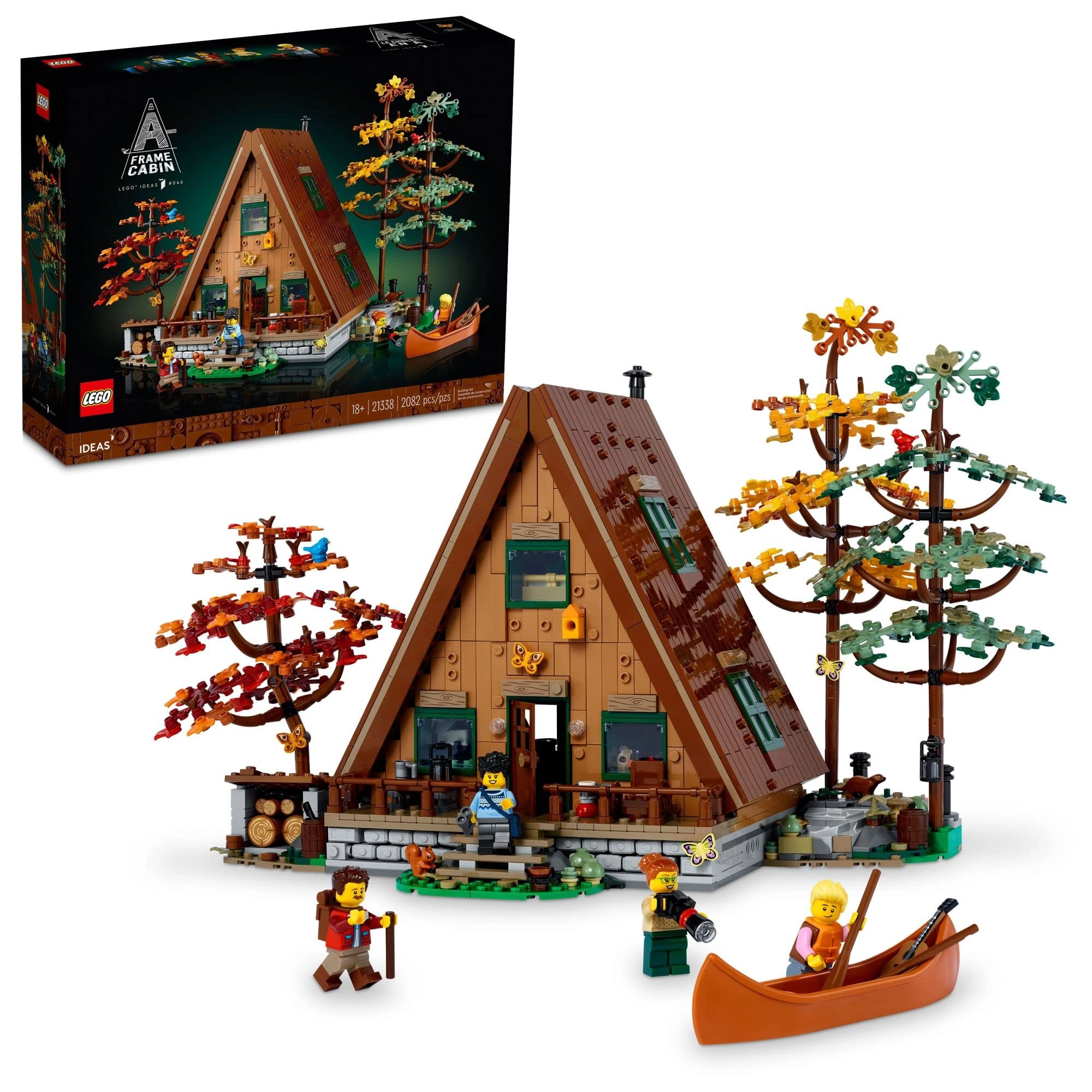 LEGO Group Ideas A-Frame Cabin 21338