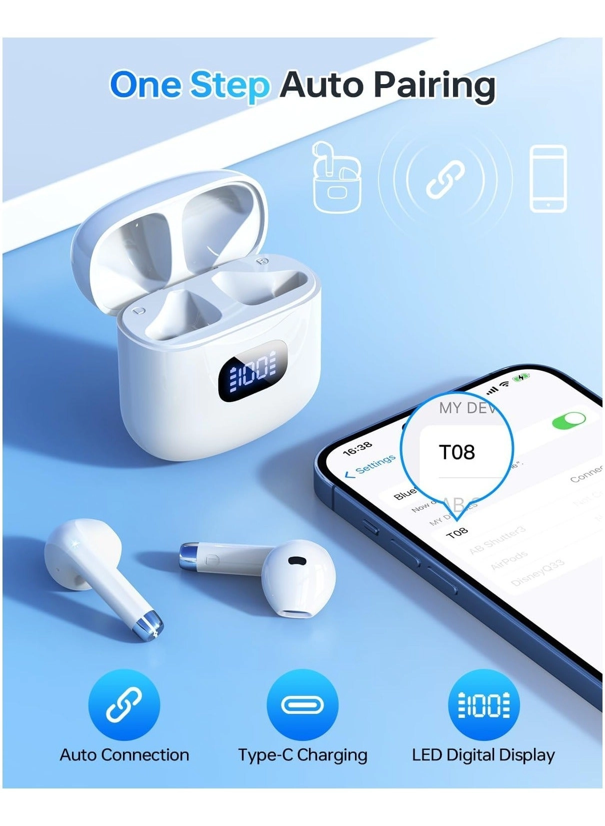 T08 Wireless Earbud