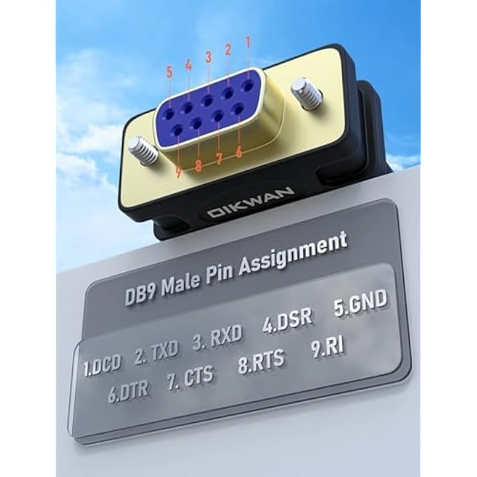 USB TO RS232 SERIAL ADAPTER - USB 2.0 DB9