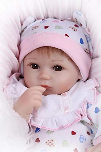 Reborn Baby Doll - 17 Inch Silicone Vinyl Ages 3+
