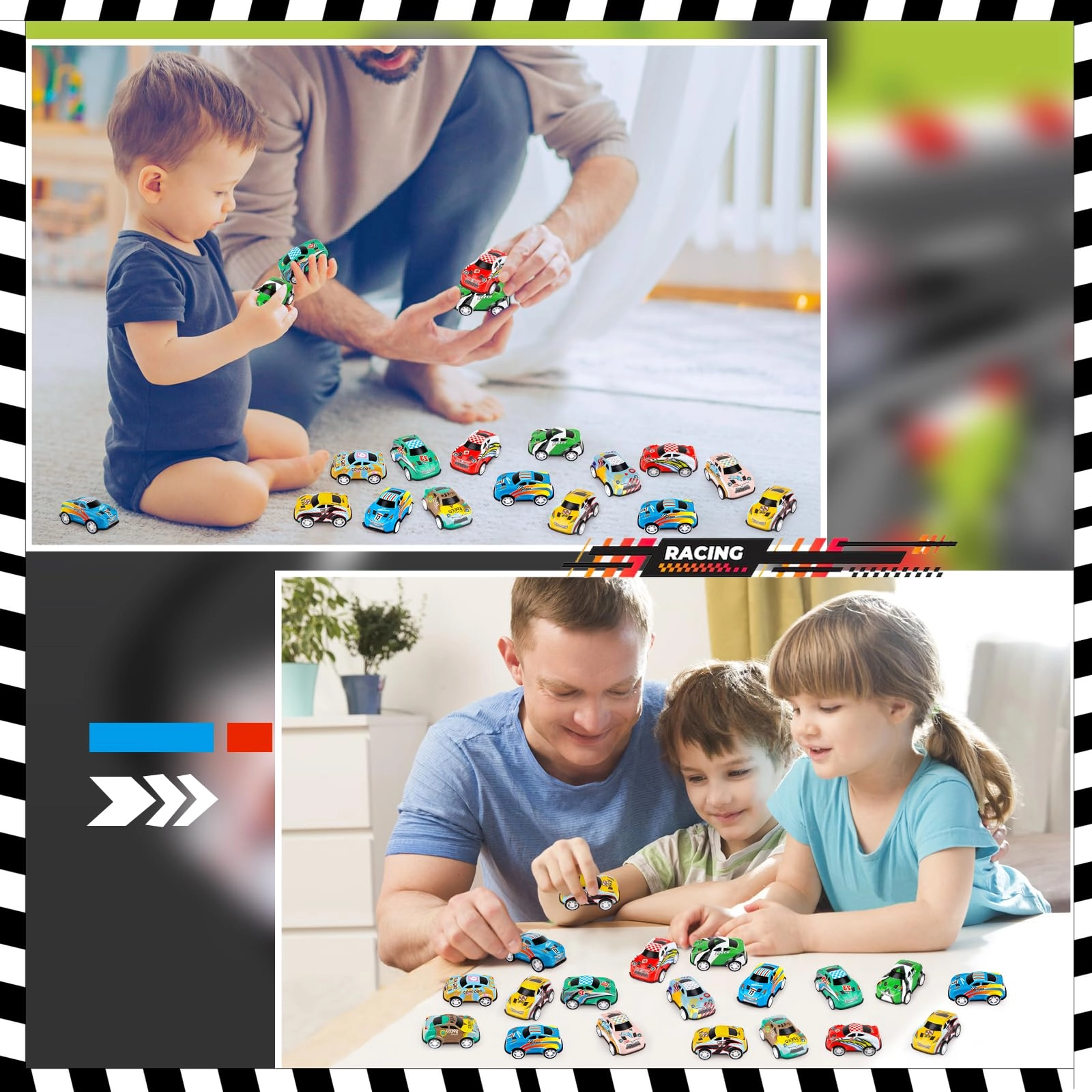 Mini Pull back Cars - 36pcs