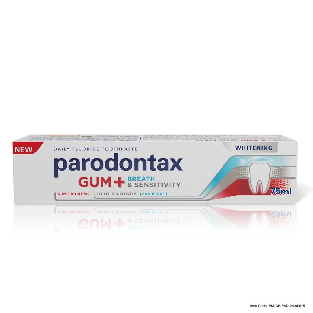 Parodontax Whitening Gum Plus Fluoride Toothpaste 75ml