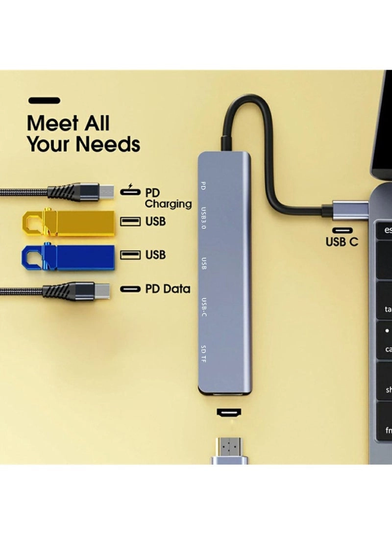USB C Adapter - 11-in-1 4K HDMI