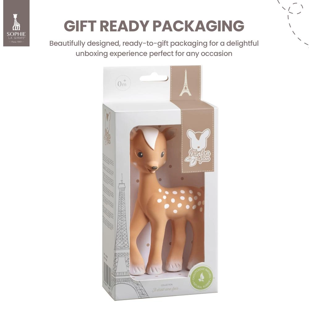 Fanfan The Fawn - 100% natural rubber