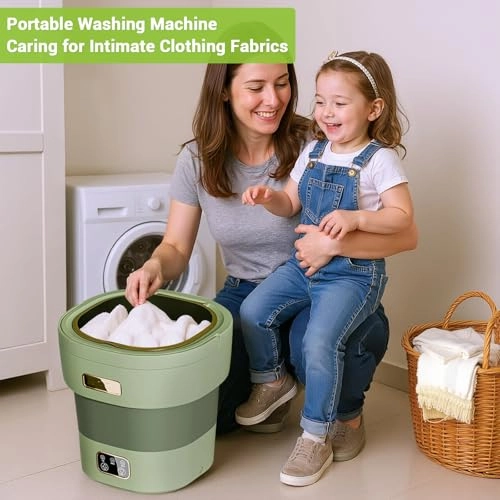 Foldable Mini Washing Machine and Dryer - 12L Portable