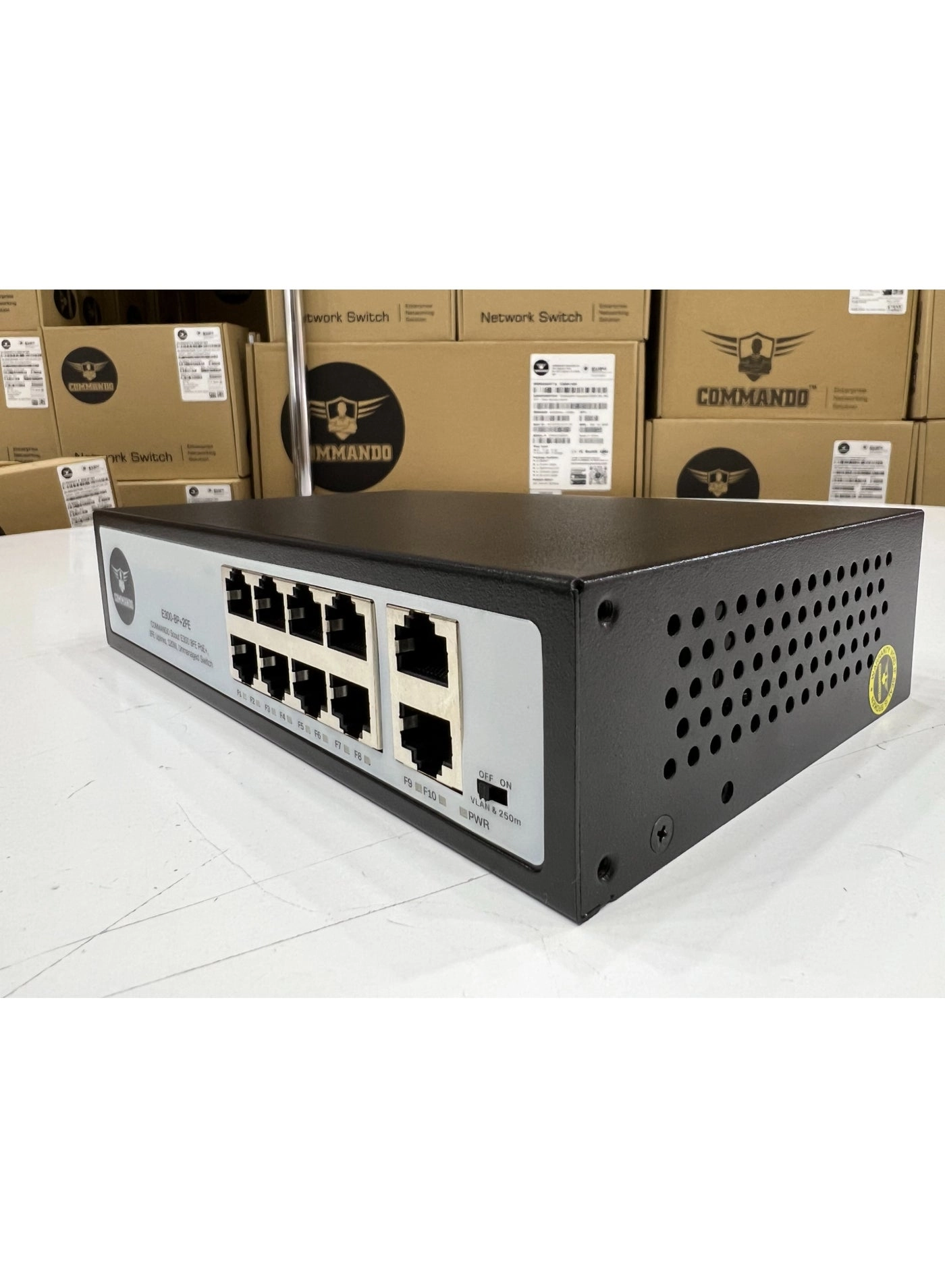 E300-8P+2FE - 10-ports