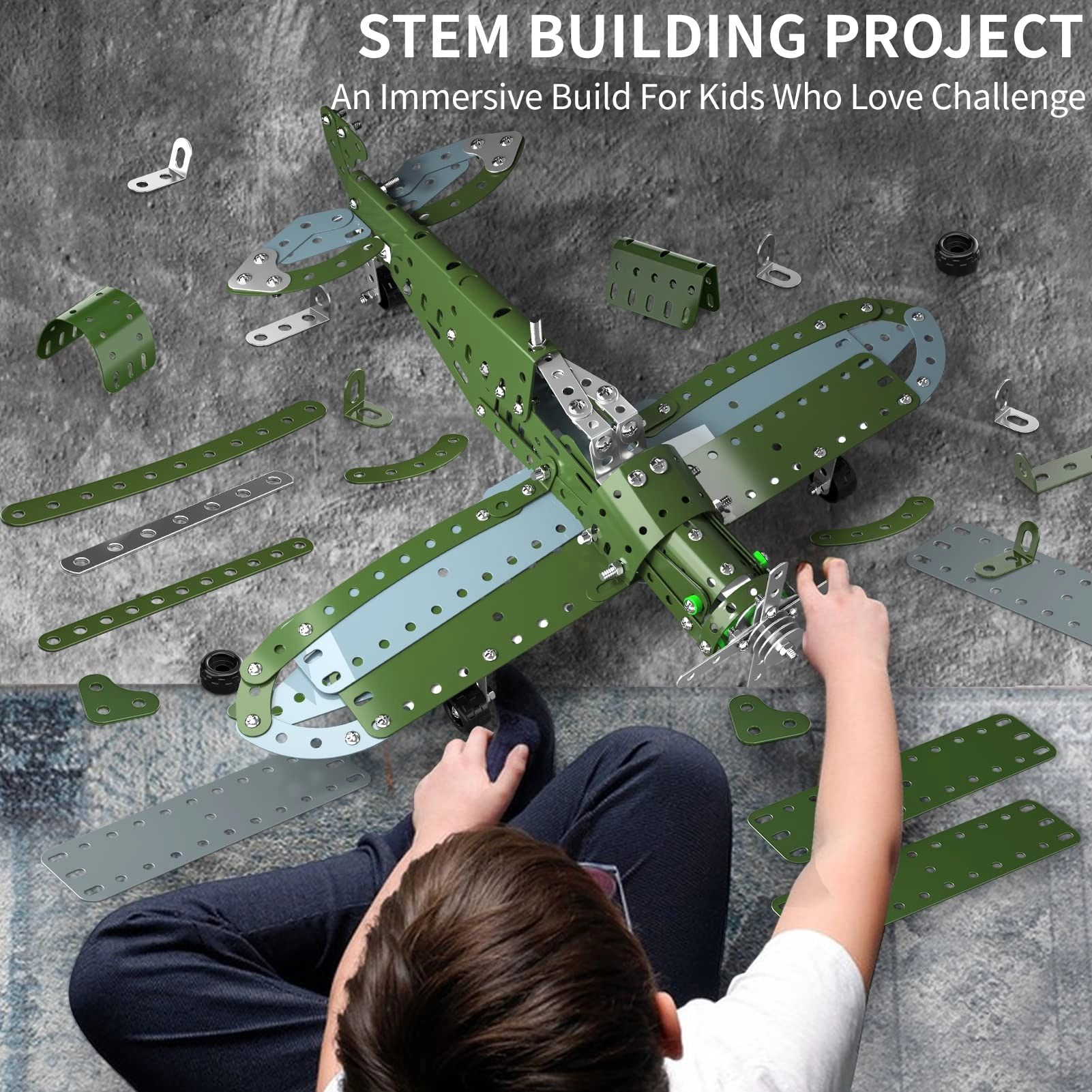Model Airplane (8802) - STEM Metal