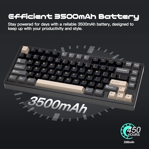 WOBKEY Rainy 75 - QWERTY Wired/Wireless