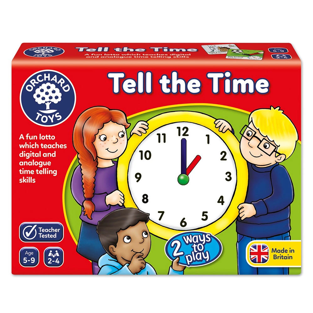 Tell the Time - Suitable for 5 to 9 yrs