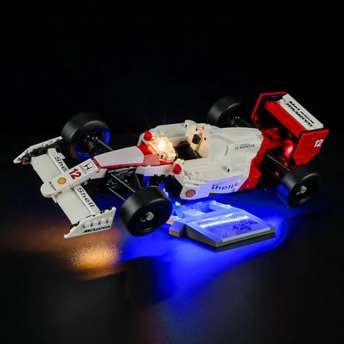 Led Lighting Kit for Lego-10330 McLaren MP4/4 & Ayrton Senna - Warm White