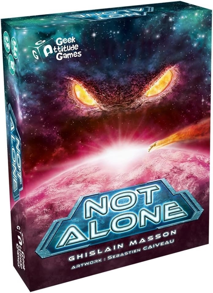 Not Alone - Base Game + Sanctuary - Expansion + Decap - Bottle Opener (French)
