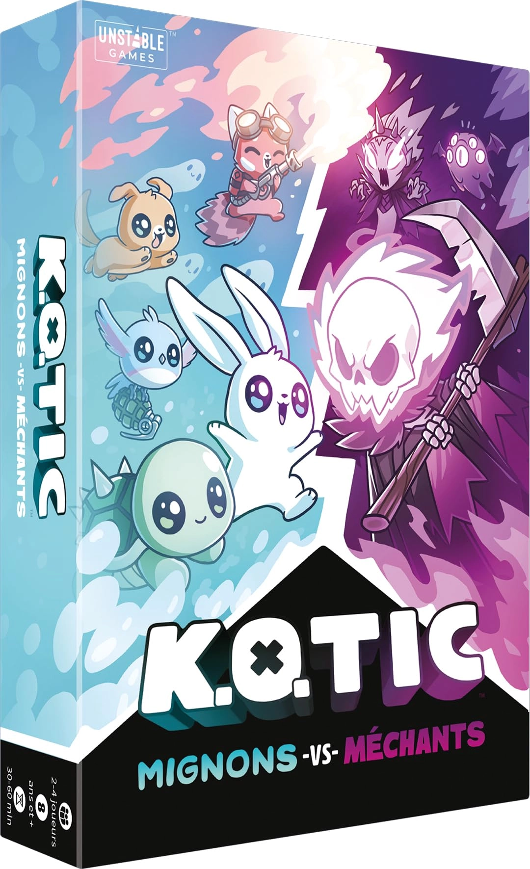 Asmodee K.O.TIC: Sweet Against Villains - Card Game (French)